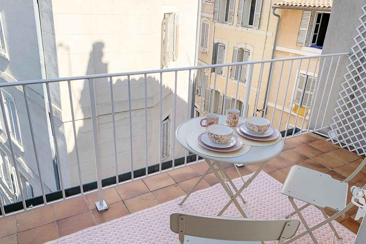 Ferienwohnung Le Perchoir - Terrasse & Clim Au Coeur Du Panier Marseilles Exterior foto